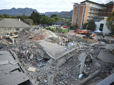 Tragedy Strikes: 5 Workers Perish, Dozens Vanish in South African Building Collapse